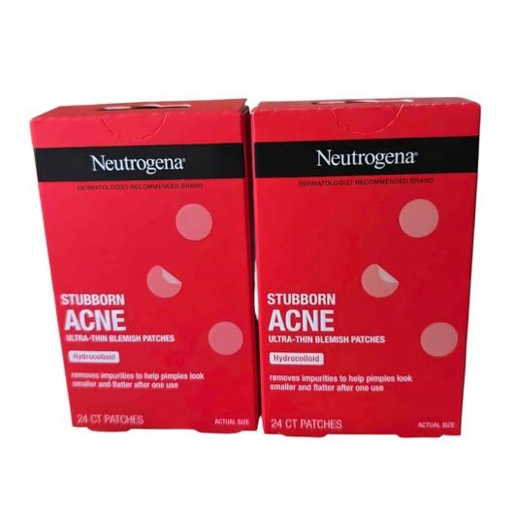 2 Neutrogena Stubborn Acne Patches